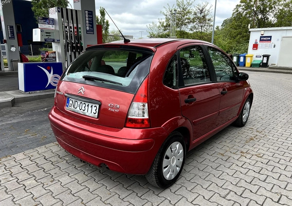 Citroen C3 cena 9900 przebieg: 168000, rok produkcji 2007 z Gdańsk małe 211